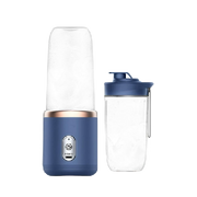 Blue portable blender