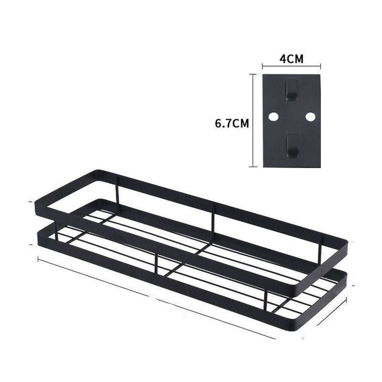 Metal Wall-Mounted Spice Rack Multifunctional Item