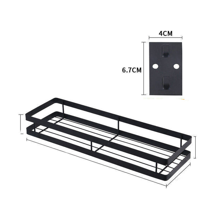 Metal Wall-Mounted Spice Rack Multifunctional Item