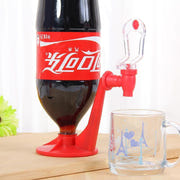 Upside Down Beverage Dispenser for Bottles