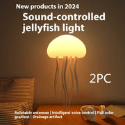 Jellyfish Mood Lamp LED Jellyfish Night Light For Bedside Desk