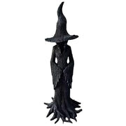 EAZZ Halloween Witch Statue – 20” Tall Resin Figurine with Gothic Details