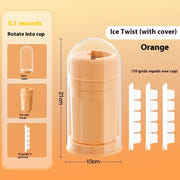 Twisting Ice Cup Rotating Release Ice Cube