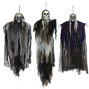 JOYIN 3-Pack Hanging Skeleton Ghosts