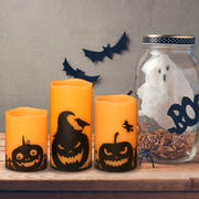 Eldnacele Halloween Flameless LED Candles