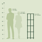 Furinno Turn-N-Tube 5 Tier Corner Display