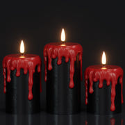 Eldnacele Halloween Flameless LED Candles