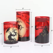Eldnacele Halloween Flameless LED Candles