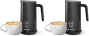 Instant Pot Milk Frother, 4-in-1 Electric Milk Steamer 500W, Black