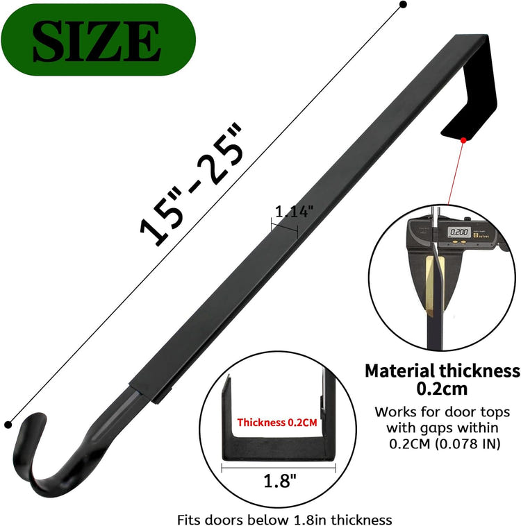 GP Life Adjustable Wreath Door Hanger