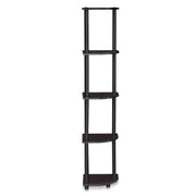Furinno Turn-N-Tube 5 Tier Corner Display