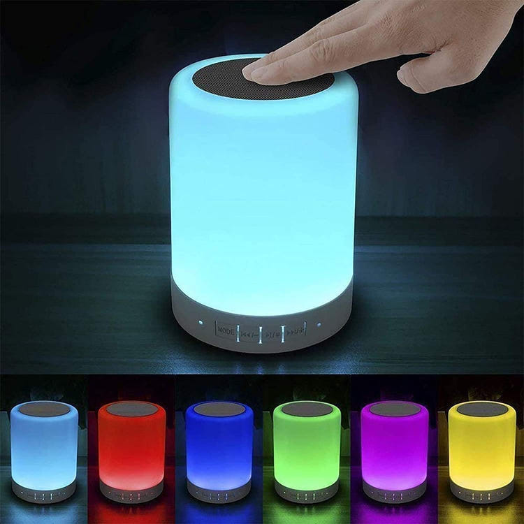 Elecstars Touch Bedside Lamp - with Bluetooth Speaker