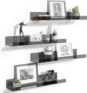 Acrylic Shelves for Wall Decor, 15" Display Shelf