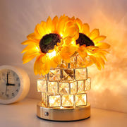 Rechargeable Sunflowers Cordless Touch Table Lamp
