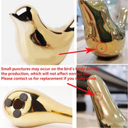 FANTESTICRYAN Gold Bird Decorative Figurine