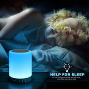 Elecstars Touch Bedside Lamp - with Bluetooth Speaker