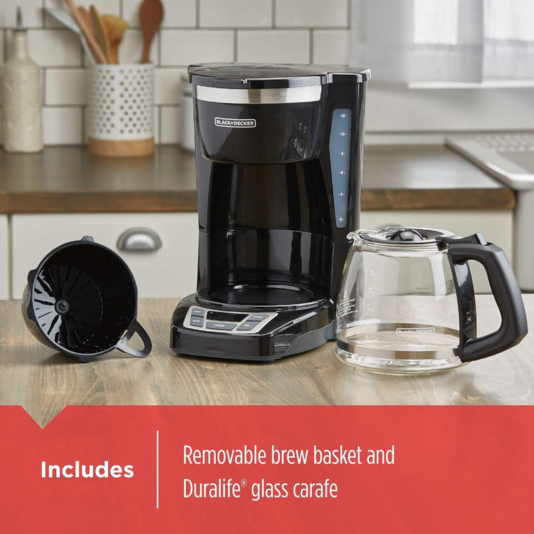 DECKER 12-Cup Digital Coffee Maker