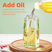 TrendPlain 16oz/470ml Glass Olive Oil Sprayer for Cooking