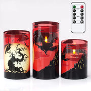 Eldnacele Halloween Flameless LED Candles