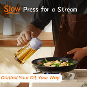 TrendPlain 16oz/470ml Glass Olive Oil Sprayer for Cooking