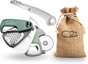 5 Piece Kitchen Tools Set with Grater Peeler Opener and Cutter