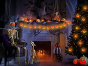 20 LED Runleo Halloween Decorations Pumpkin String Lights