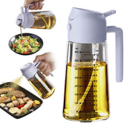 TrendPlain 16oz/470ml Glass Olive Oil Sprayer for Cooking