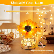 Rechargeable Sunflowers Cordless Touch Table Lamp