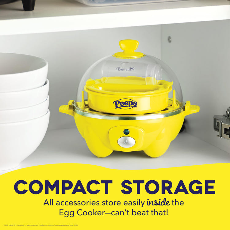 DASH Rapid Egg Cooker: 7 Egg Capacity Electric Egg Cooker for Hard Boiled Eggs
