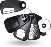 5 Piece Kitchen Tools Set with Grater Peeler Opener and Cutter