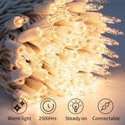 Minetom 25FT Halloween Purple String Lights