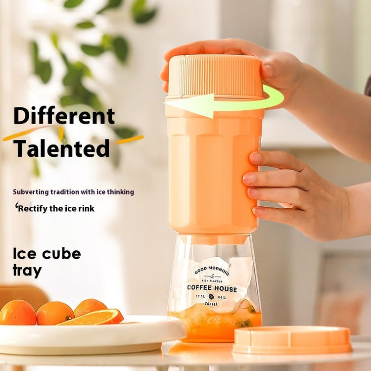 Twisting Ice Cup Rotating Release Ice Cube