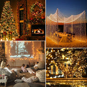 Minetom 25FT Halloween Purple String Lights
