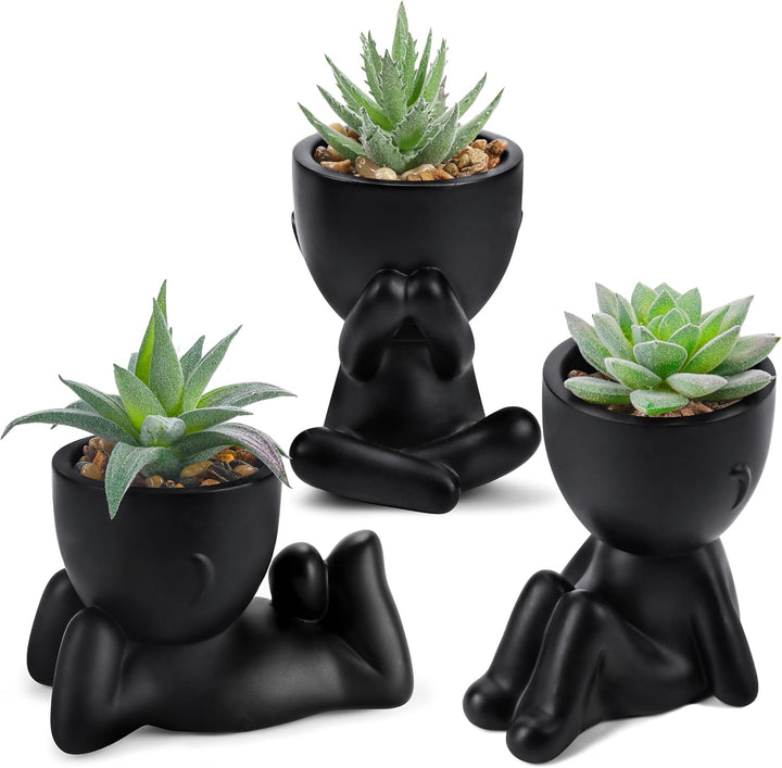 Der Rose Artificial Succulent Plants Set of 3