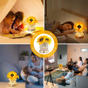 Rechargeable Sunflowers Cordless Touch Table Lamp