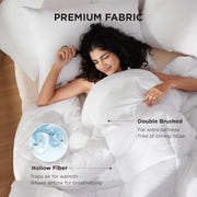 Bedsure Queen Comforter Duvet Insert White