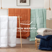 Bedsure Queen Comforter Duvet Insert White