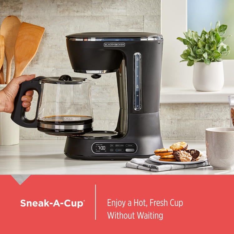 DECKER 12-Cup Digital Coffee Maker