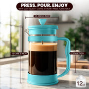 Utopia Kitchen 34 Ounce 1 Liter French Press Coffee Maker