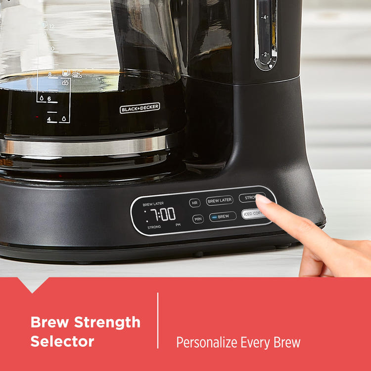 DECKER 12-Cup Digital Coffee Maker