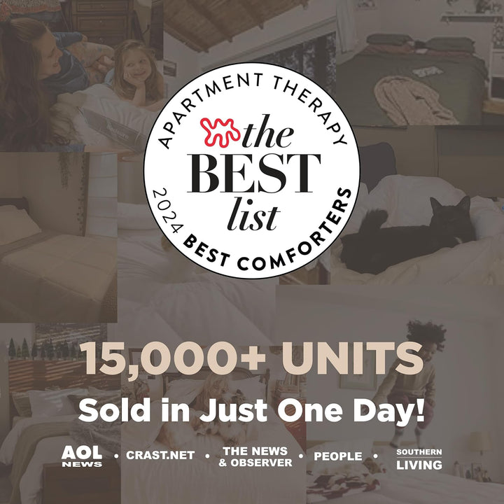 Bedsure Queen Comforter Duvet Insert White