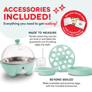 DASH Rapid Egg Cooker: 7 Egg Capacity Electric Egg Cooker for Hard Boiled Eggs