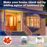 TURNMEON 2-Pack 20ft Maple Leaf LED String Lights
