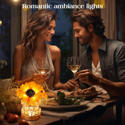 Rechargeable Sunflowers Cordless Touch Table Lamp