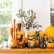 Eldnacele Halloween Flameless LED Candles