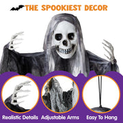 JOYIN 3-Pack Hanging Skeleton Ghosts