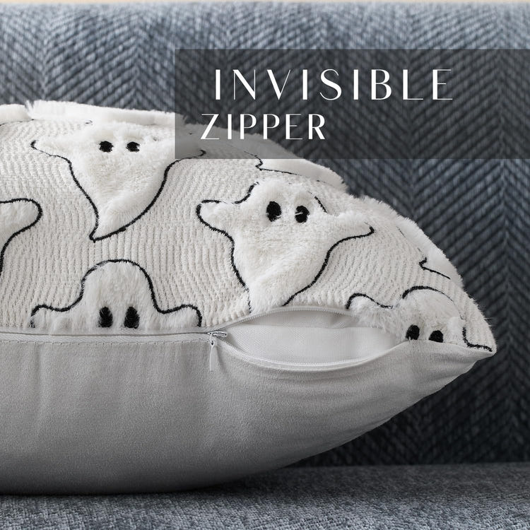 DFXSZ Halloween Ghost Pillow Covers – Set of 2
