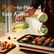 TrendPlain 16oz/470ml Glass Olive Oil Sprayer for Cooking