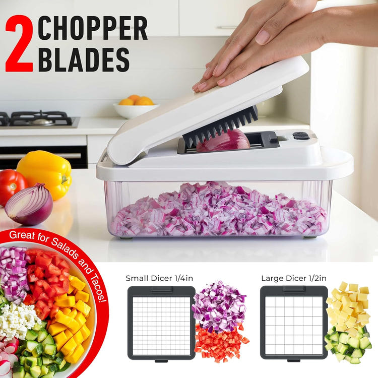 Mueller The Real Original Pro Blade Food Veggie Chopper