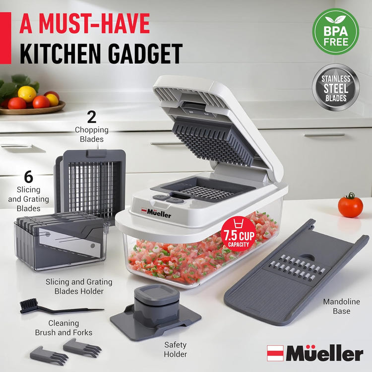 Mueller The Real Original Pro Blade Food Veggie Chopper